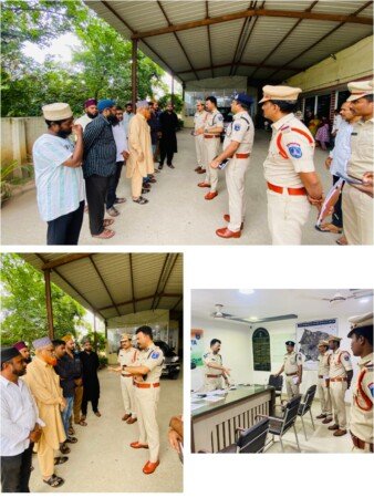 ముస్లిం మత పెద్దలతో సమావేశమైన డిసిపి