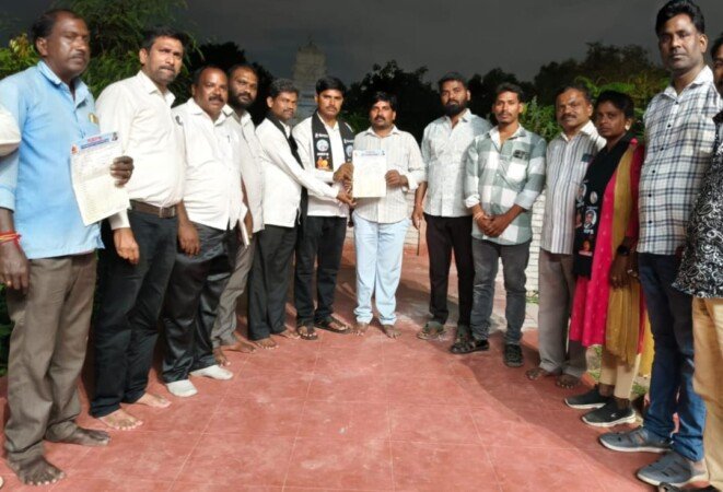 ఎంఆర్పీఎస్ జగద్గిరిగుట్ట 280 డివిజన్ అధ్యక్షుడిగా ఎర్ర నగేష్*